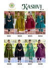 Kashvi Vol 3 By Passion Tree Vichitra Silk Surat Anarkali Kurtis Set Wholesale Market